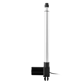 Linear Actuator 12V, 16 Inch Heavy Duty 1320lbs/6000N Linear Actuator, 0.19'/s Linear Motion Actuator With Mounting Bracket & IP44 Protection For Electric Door Industrial Machinery