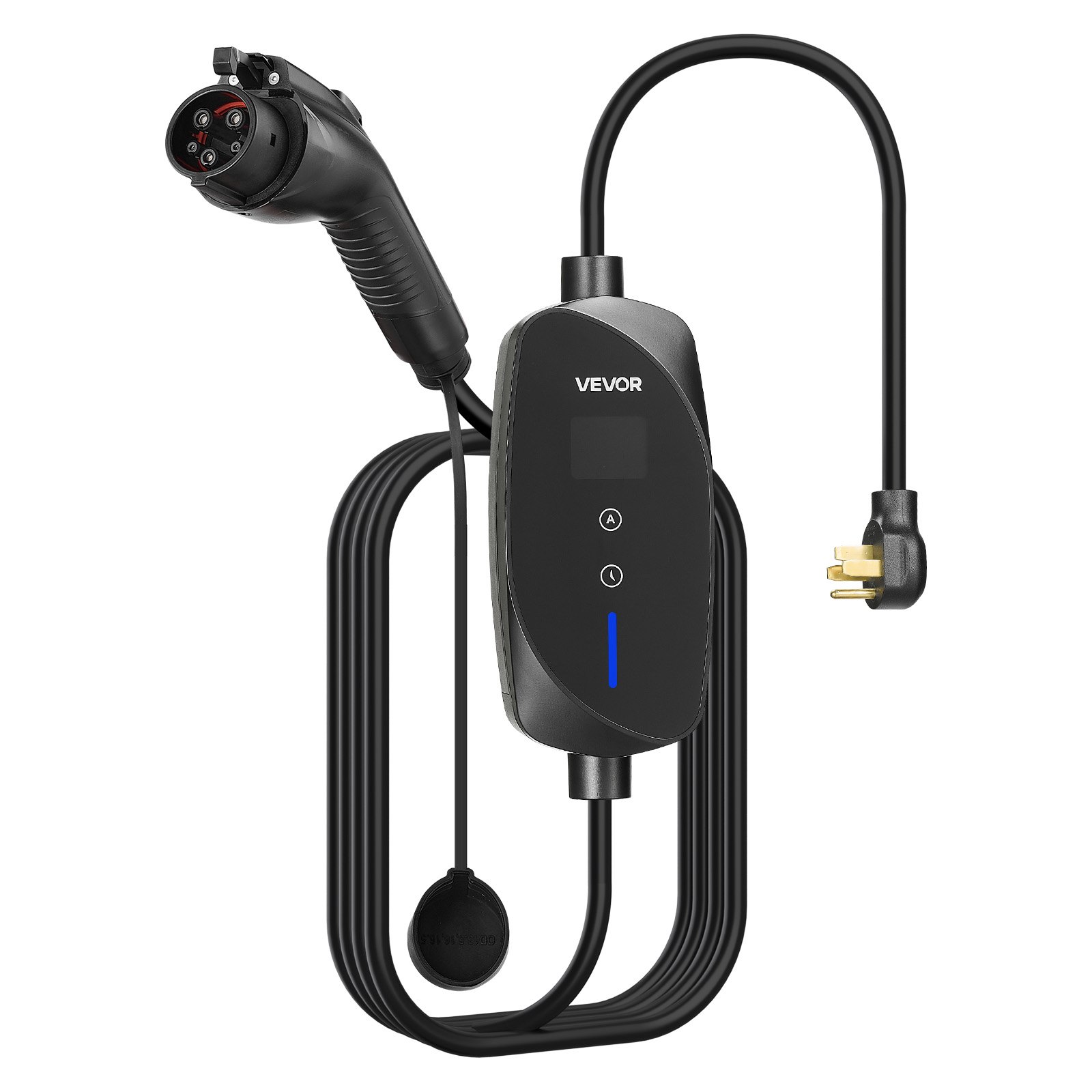 Level 2 EV Charger Portable Charger 32A 240V NEMA 14-50P With 25 Ft Cable