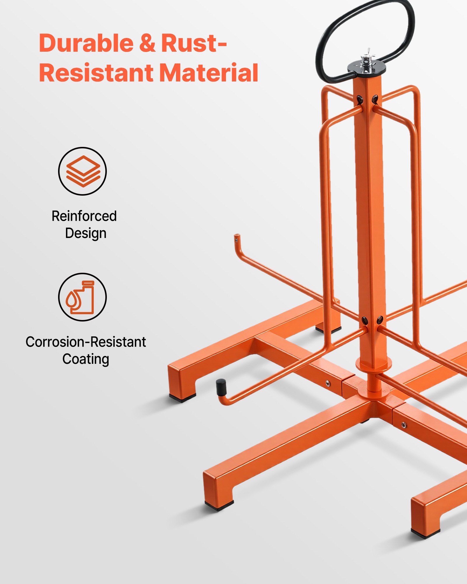 Cable Dispenser Floor Or Stud Mounted Portable For Electrical Industrial Retail image 4