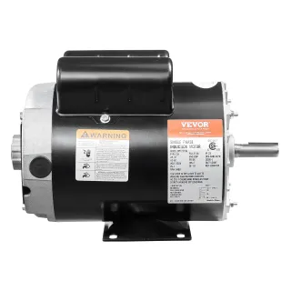 3.7HP Air Compressor Electric Motor 230V 17.2A 3450RPM 56 Frame CW/CCW Rotation (Factory Setting Is CCW)