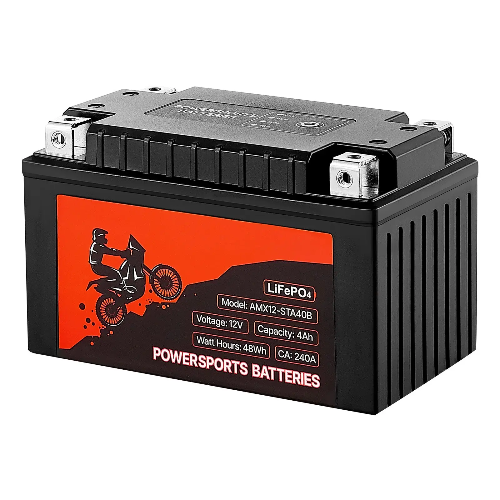 Motorcycle Battery 12V 4Ah YTX12-BS High Performance