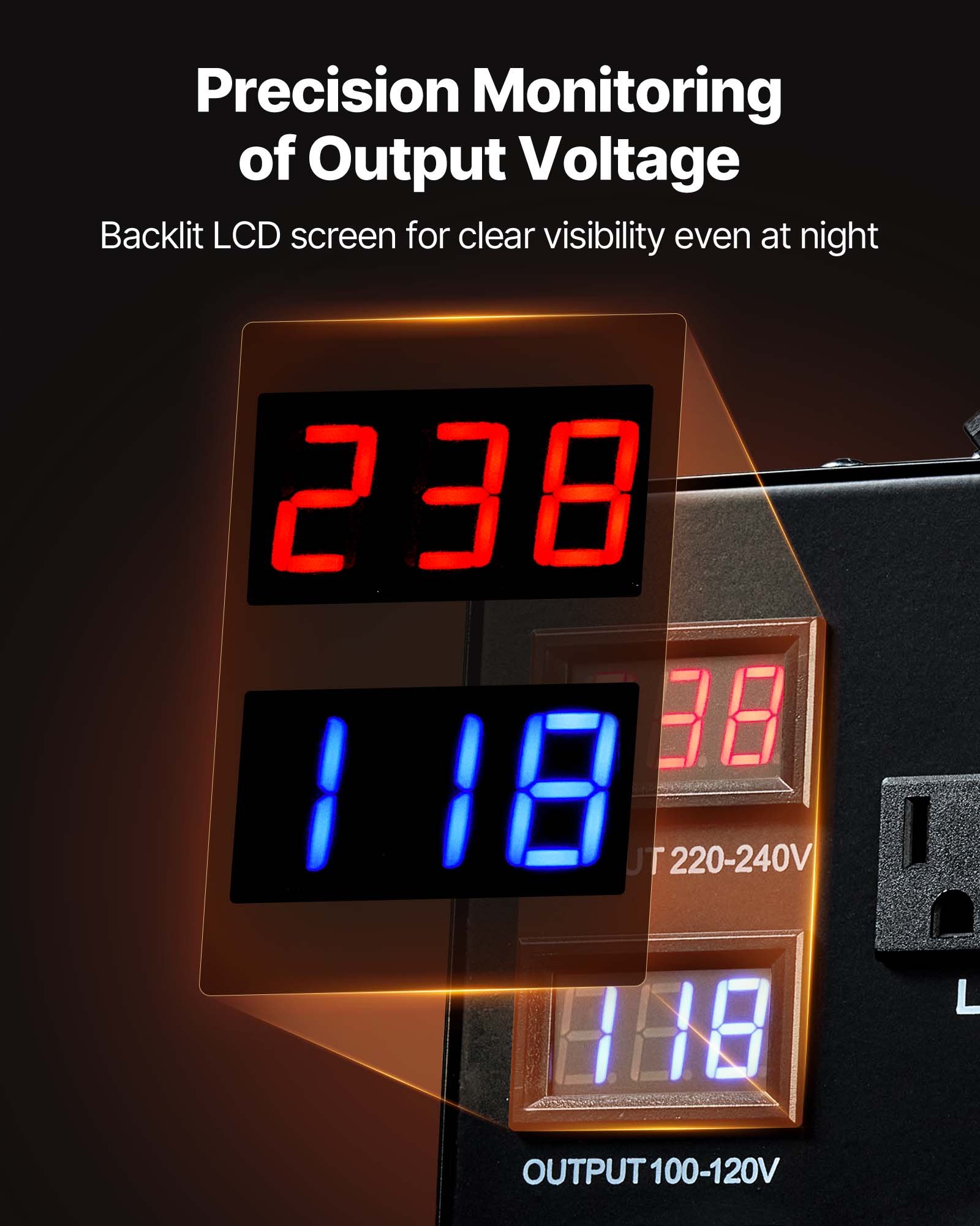 Voltage Converter Transformer 5000VA Step Up/Down 110 To 220V/220 To 110V