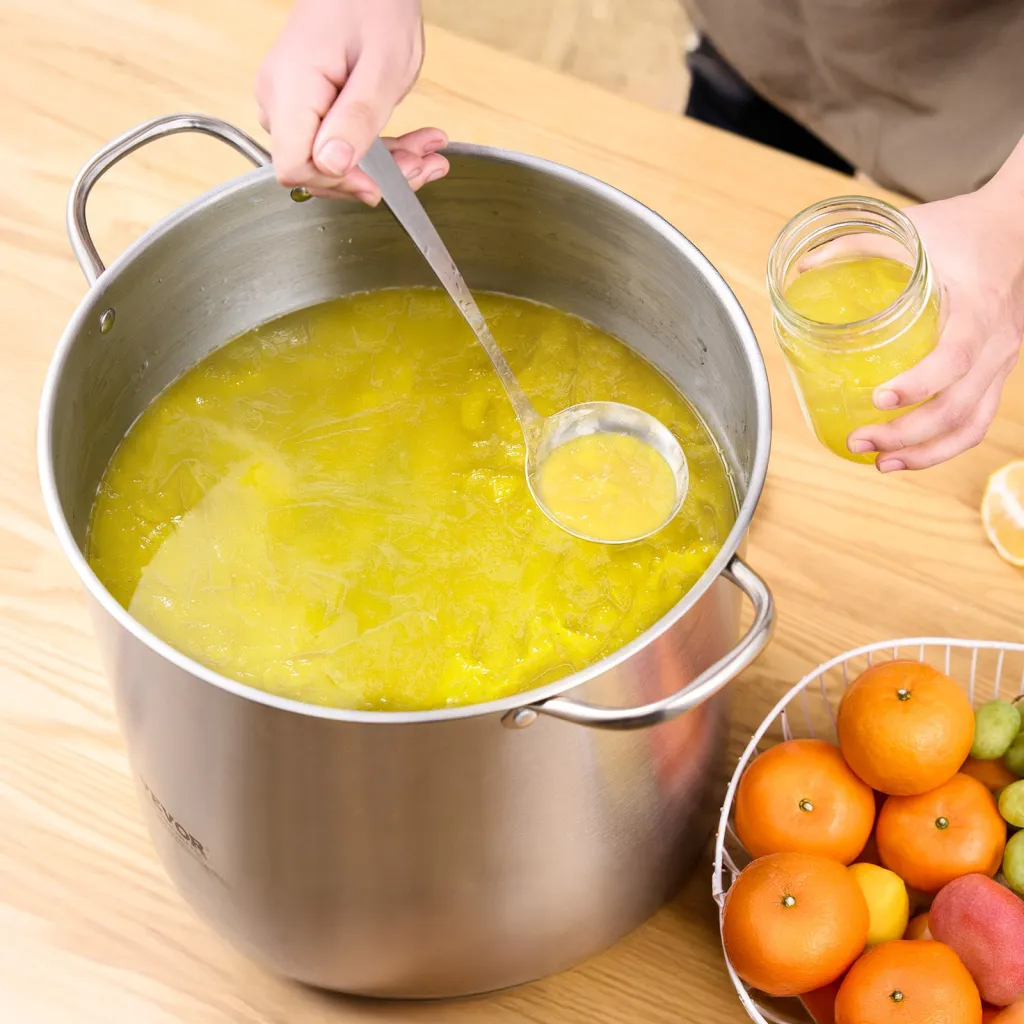 Canning Pot With Rack And Glass Lid 21 QT Stainless Steel Waterbath Canner - Green