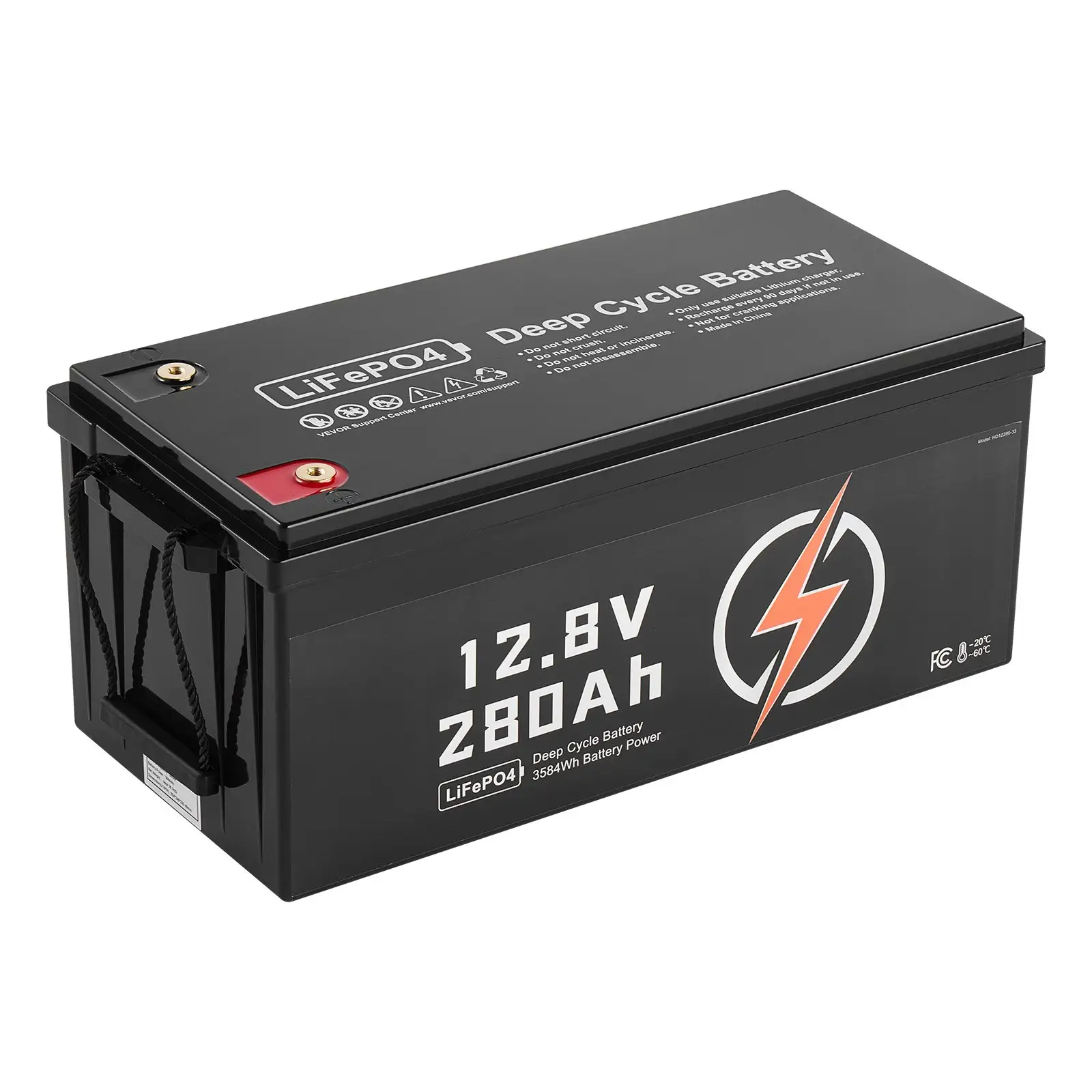 2 Pack 12V 280Ah Deep Cycle LiFePO4
