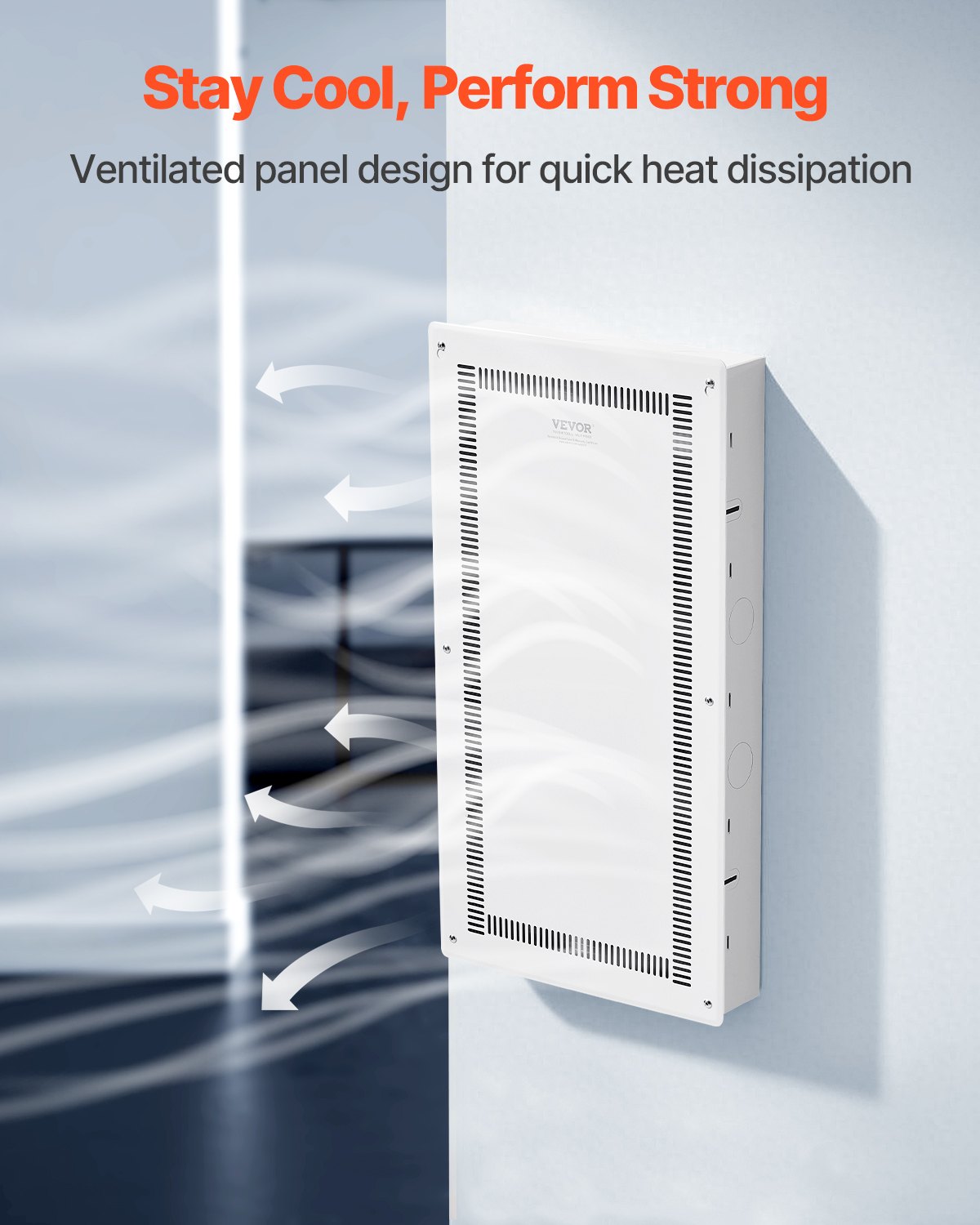 Structured Media Enclosure 28 In Recessed In-Wall TV Media Box With Cover - Image 2