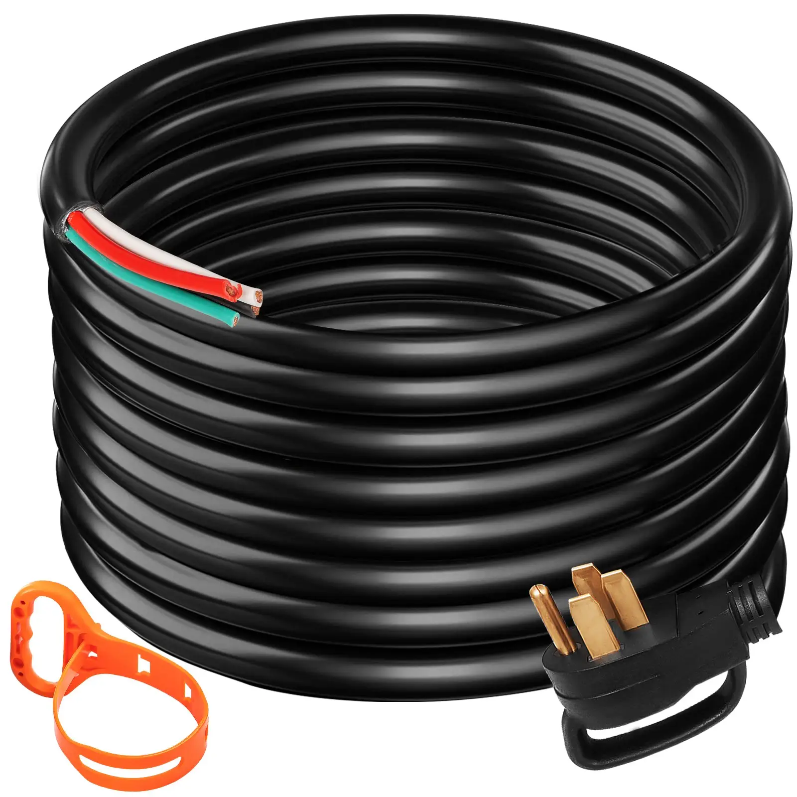 50Ft 50Amp Generator Extension Cord 6 Gauge