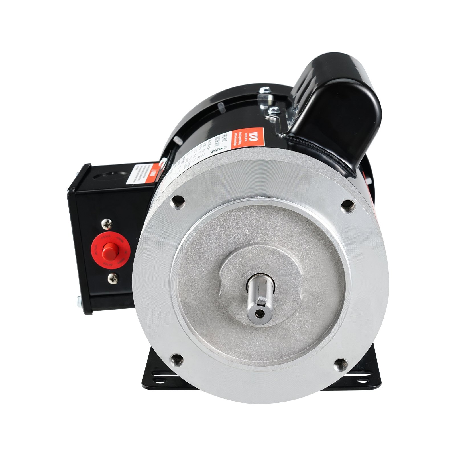 1HP Electric Motor 1725 Rpm, AC 115V/230V, 56C Frame, Air Compressor Motor Single Phase, 5/8′ Keyed Shaft, CW/CCW Rotation For Agricultural Machinery And General Equipment