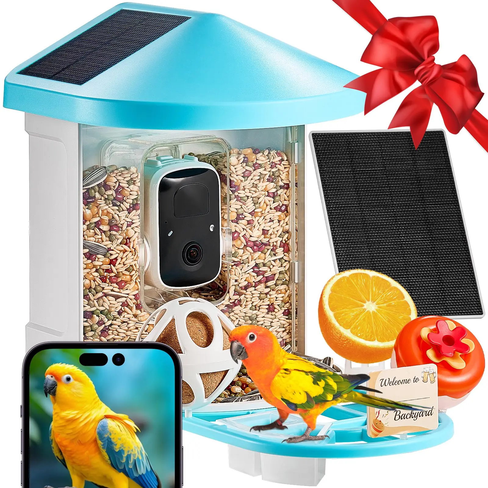Smart Bird Feeder With Camera AI Identify