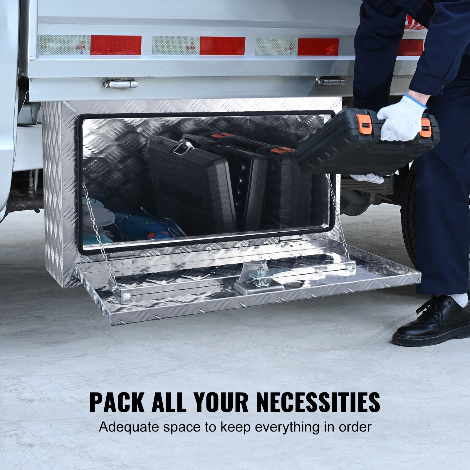 Underbody Truck Box, 760×355×405 Mm Pickup Storage Box,