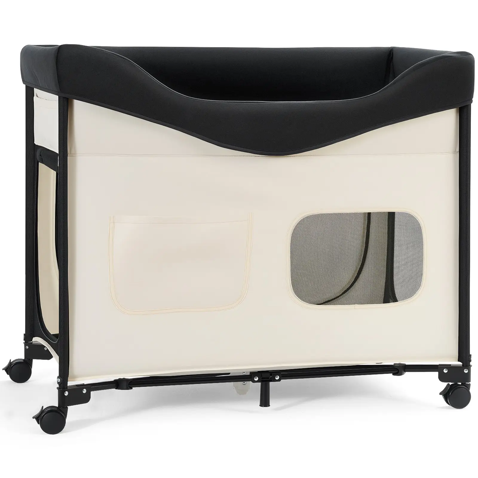 Elevated Lounge Pet Bed, Foldable Bunk Dog