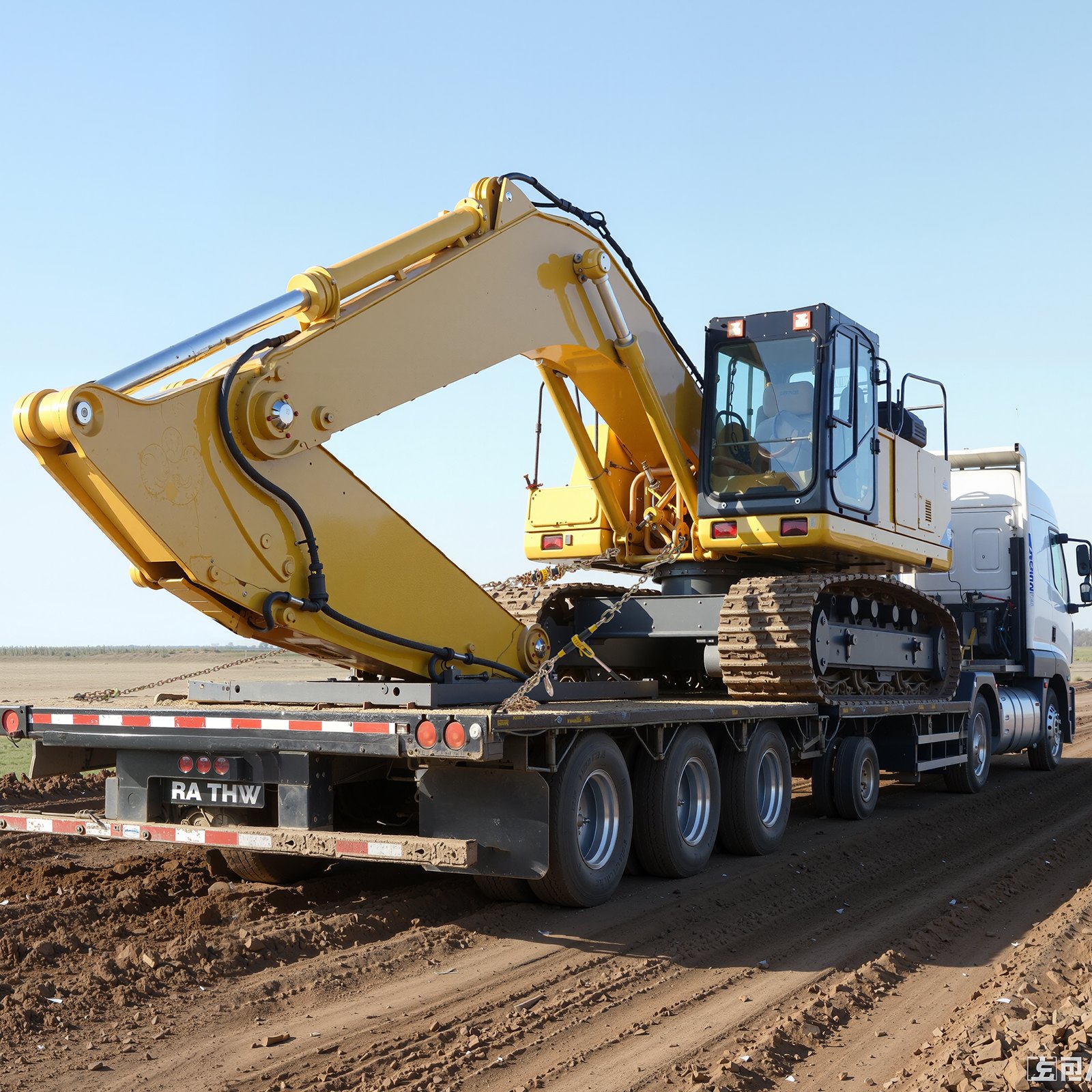 Ratchet Chain Binder With 3'8 In - 1'2 In Chains Heavy Duty Load Binder
