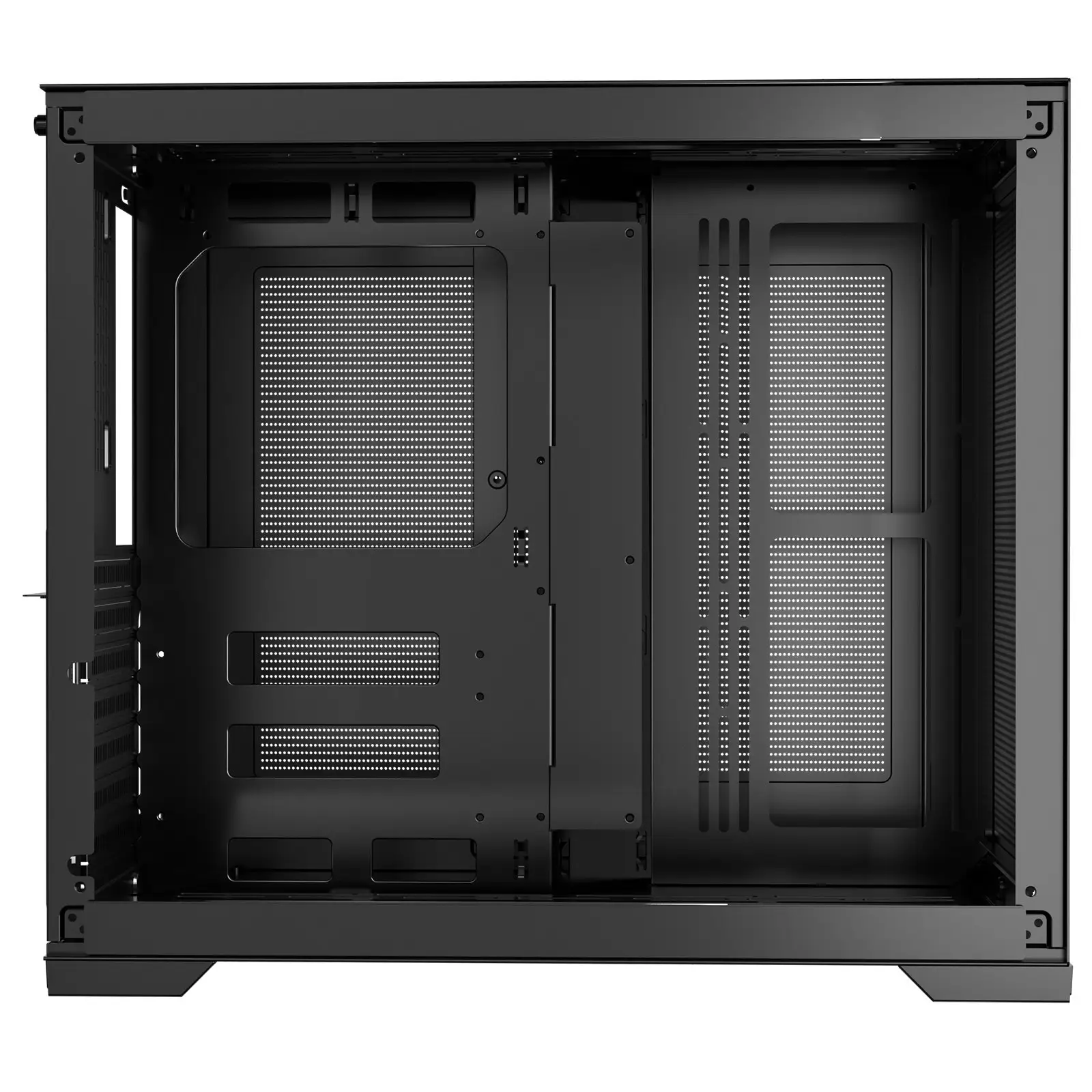 Mid-Tower PC Case Dual Chamber Gaming Computer