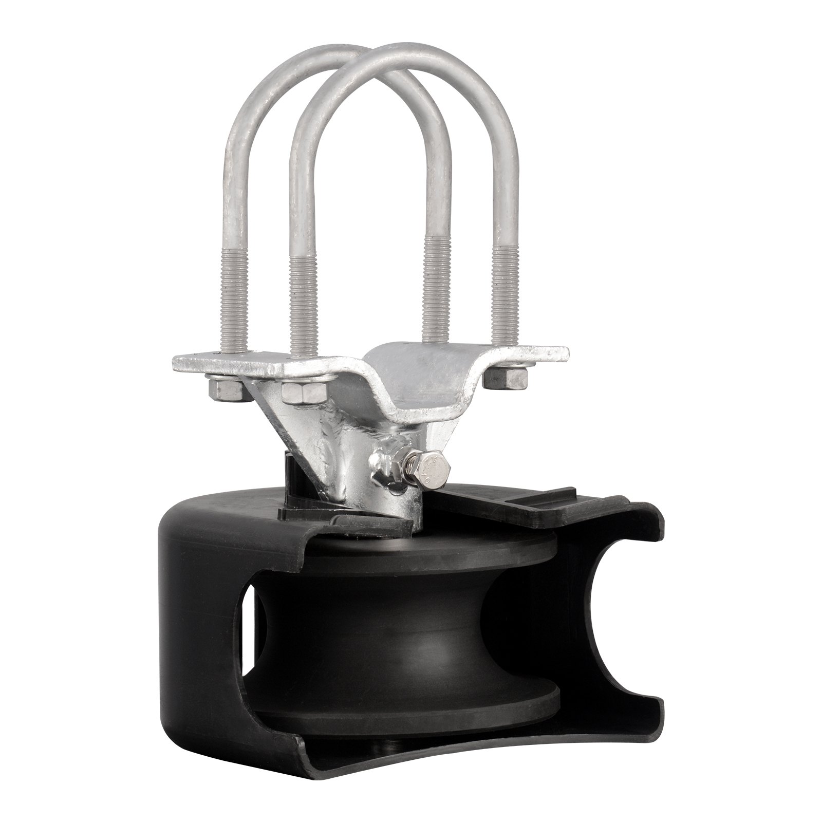 Sliding Gate Kit W/ U-Shaped Groove 4 Track Wheels/Cover For Cantilever