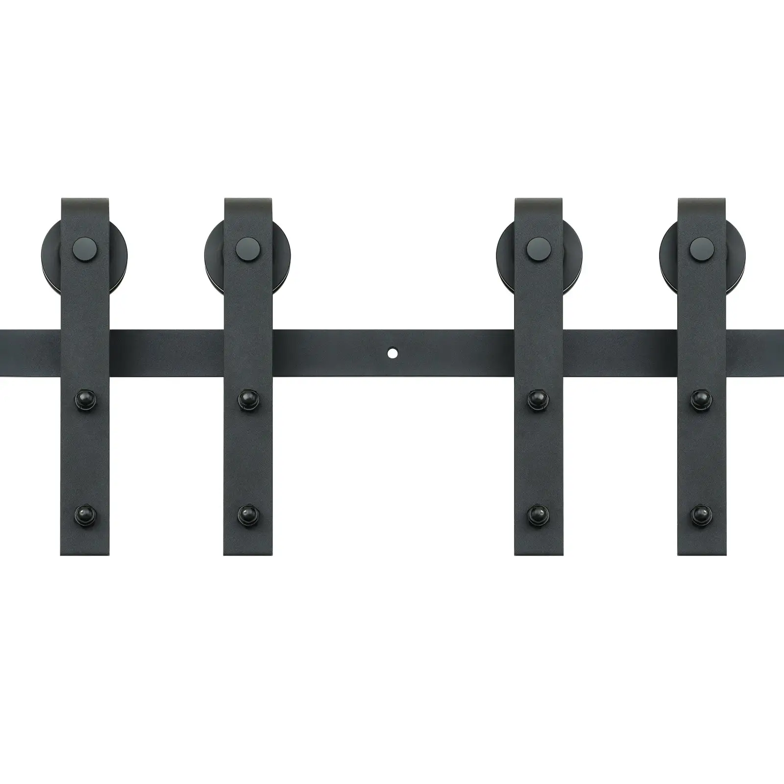8FT Sliding Barn Door Hardware Kit, 330LBS