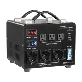 Voltage Converter Transformer 5000VA Step Up/Down 110 To 220V/220 To 110V