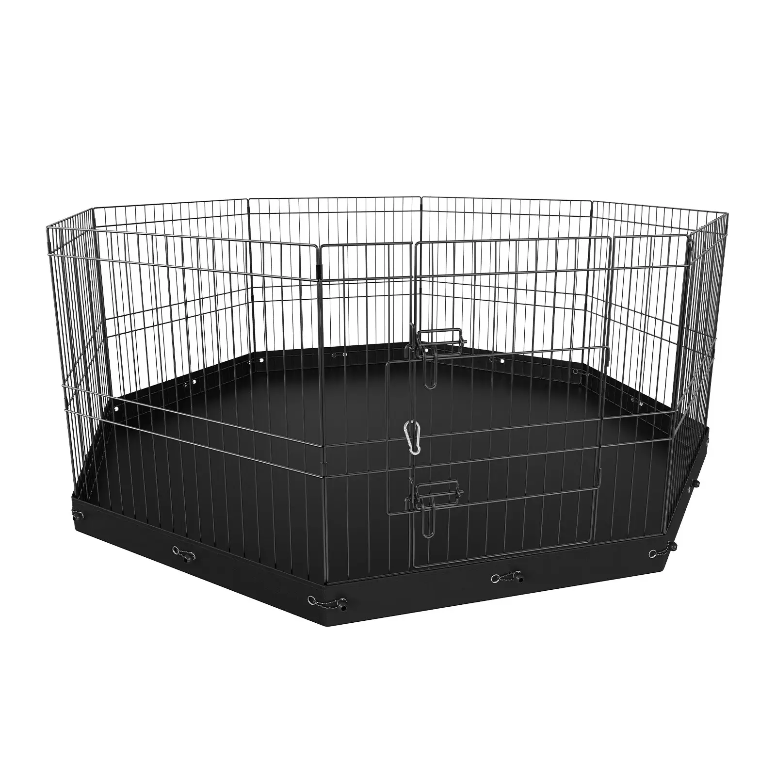 Dog Playpen, 8 Panels Foldable Metal Exercise