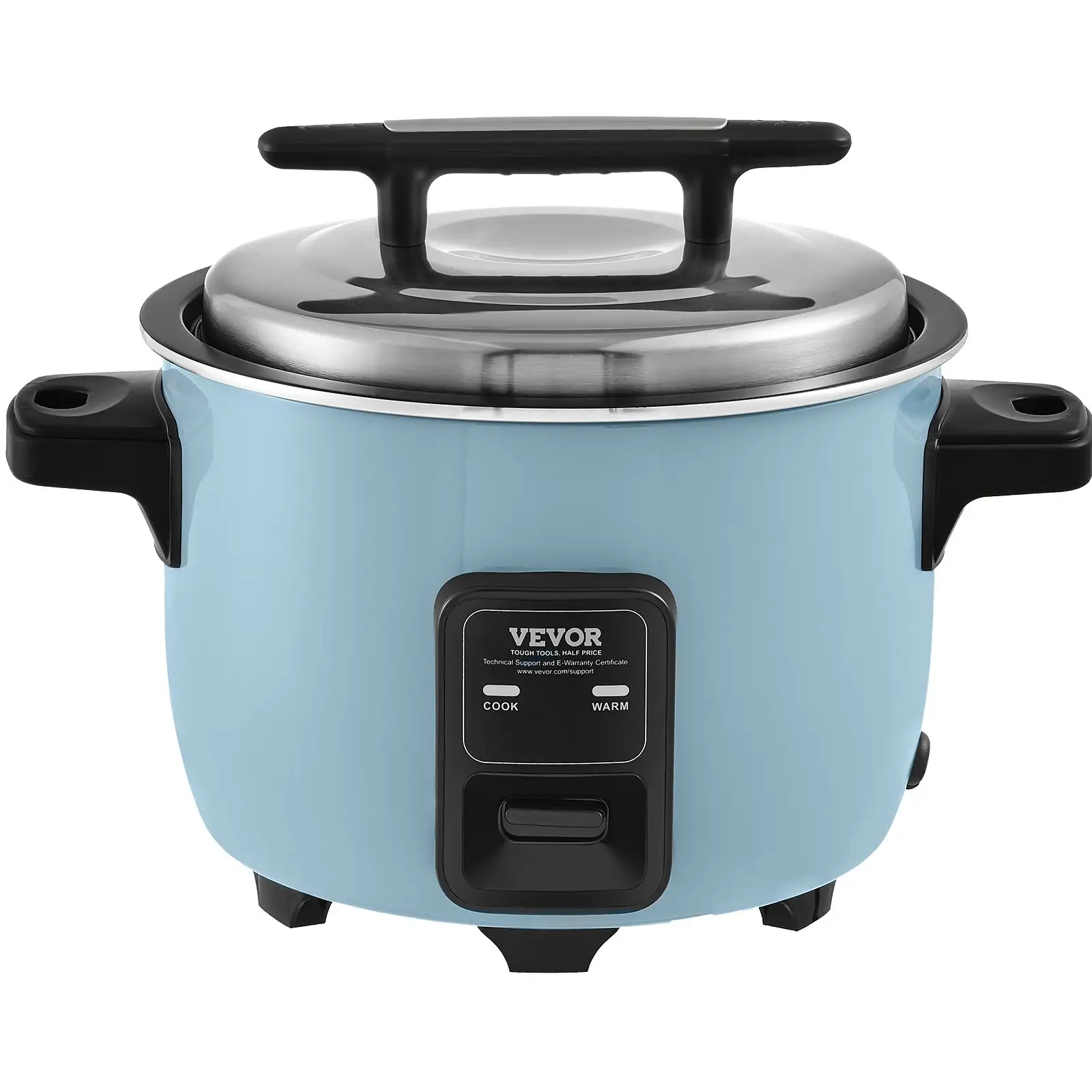 Commercial Rice Cooker 60-Cup Non-Stick Pot 13L 24H Keep Warm Restaurant