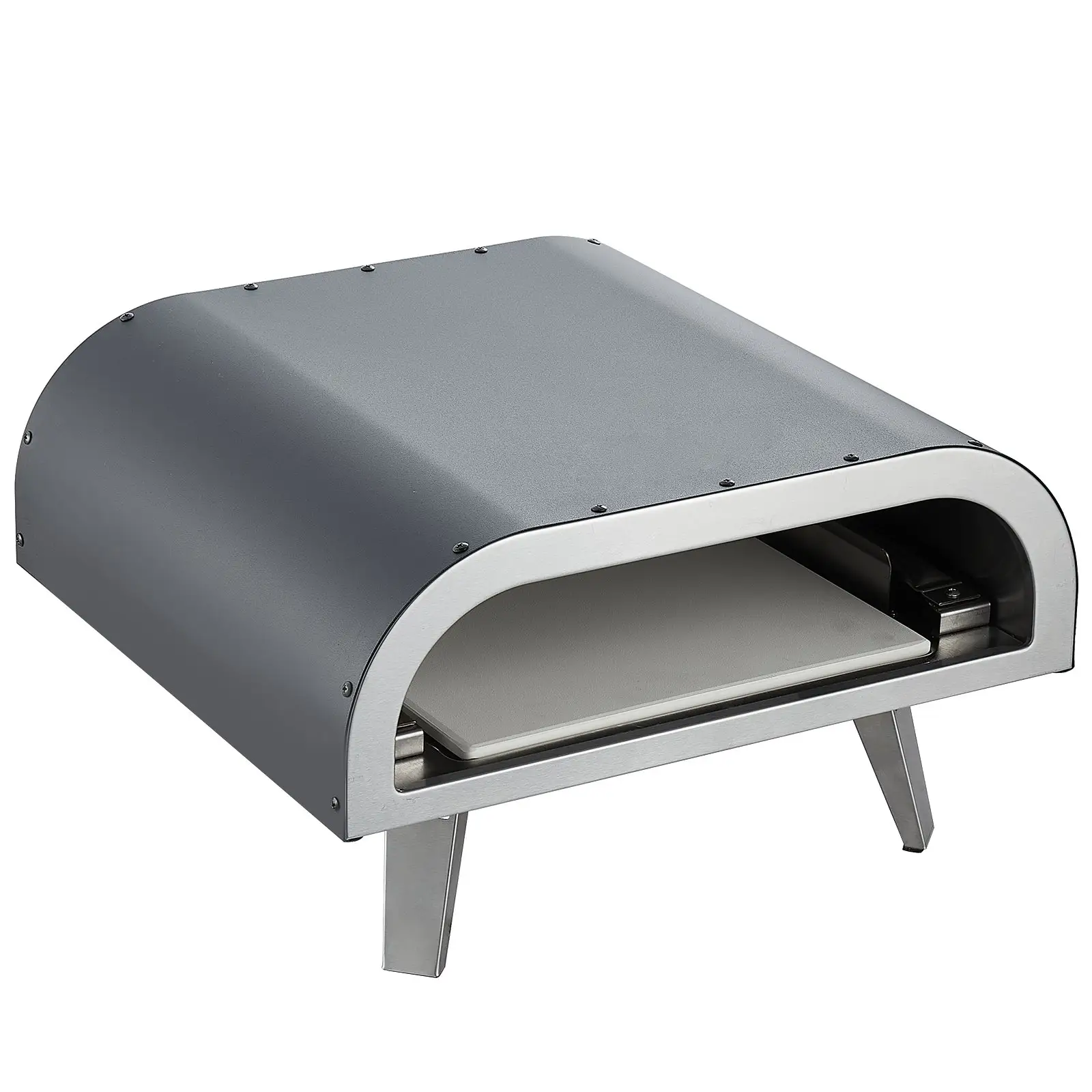 12' Outdoor Pizza Oven Portable Gas Iron
