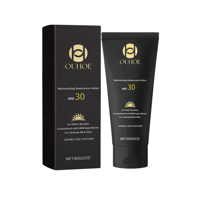 OUHOE Moisturizing Sunscreen Lotion, Hydrating And Moisturizing Isolation Uv Anti Sun Moisturizing Refreshing Non Greasy Protective Cream 60G - Shop at LoveMi