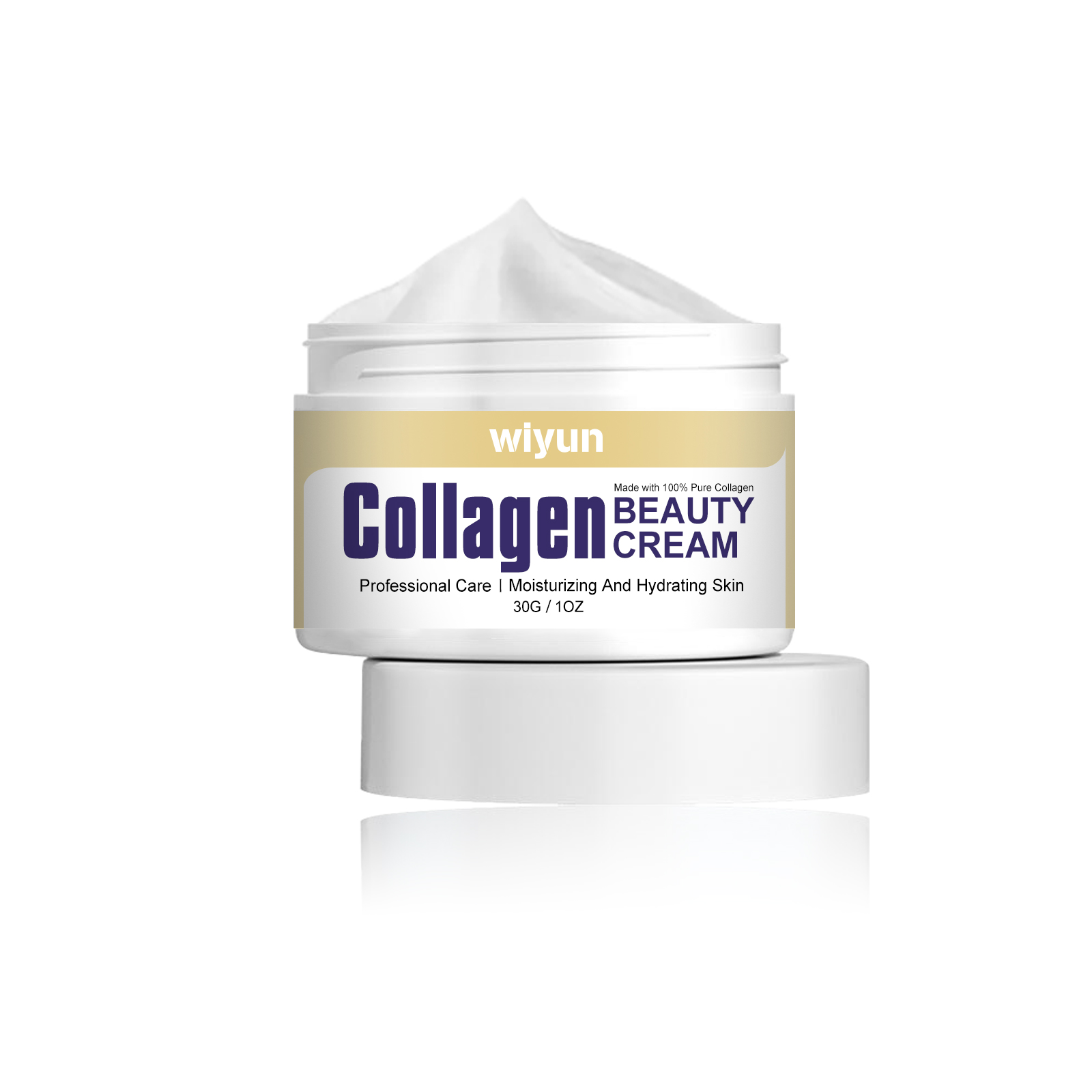 Wiyun Collagen Cream Firming, Smoothing, Smoothing, Fine Lines, Anti Wrinkle, Moisturizing And Moisturizing Cream 30G - Shop at LoveMi