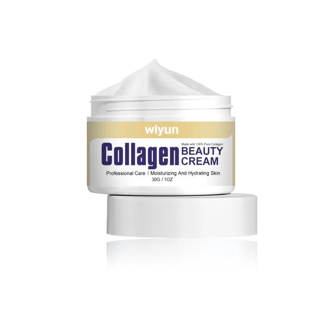 Wiyun Collagen Cream Firming, Smoothing, Smoothing, Fine Lines, Anti Wrinkle, Moisturizing And Moisturizing Cream 30G - Shop at LoveMi