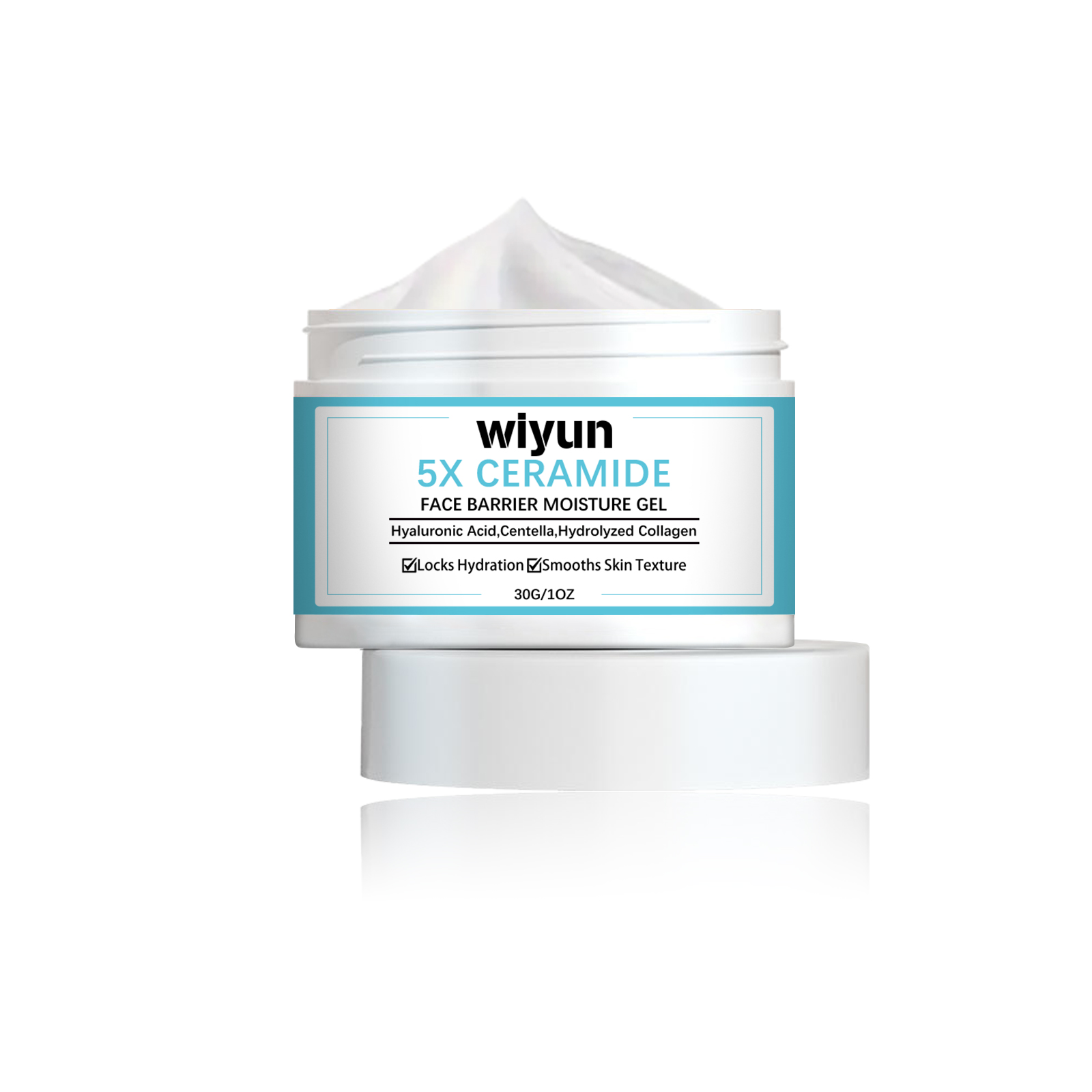 Wiyun Face Barrier Moisture Gel, Moisturizing Hydrating Haun White Firming Skin Deeply Fade Out Fine Lines Face Cream 30G - Shop at LoveMi