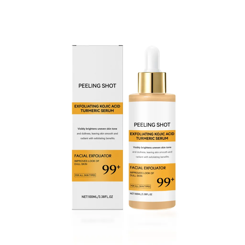 AMZ Kojic Acid Turmeric Essence Nourishes Facial Skin. It Has A Refreshing Texture That Is Not Sticky, Delicate And Smooth, And Is A Moisturizing E...