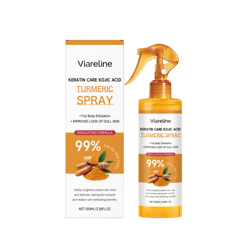 Viareline Turmeric Keratin Spray Gently Cleanses The Body, Nourishes, Softens And Moisturizes The Skin image 7