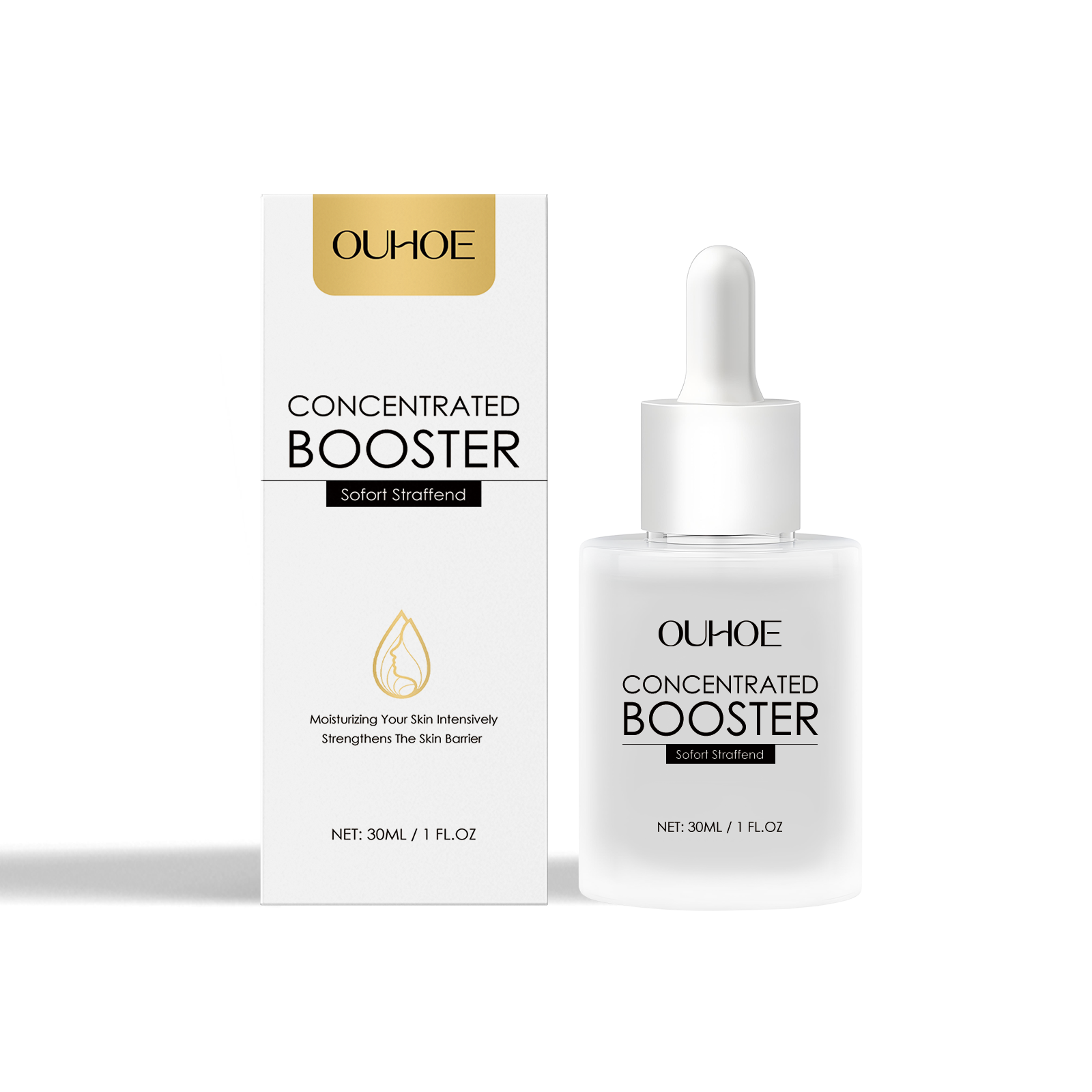 OUHOE Hyaluronic Acid Essence, Soft, Delicate, Firming And Smoothing Fine Lines, Refreshing And Brightening Face Essence 30Ml - Shop at LoveMi