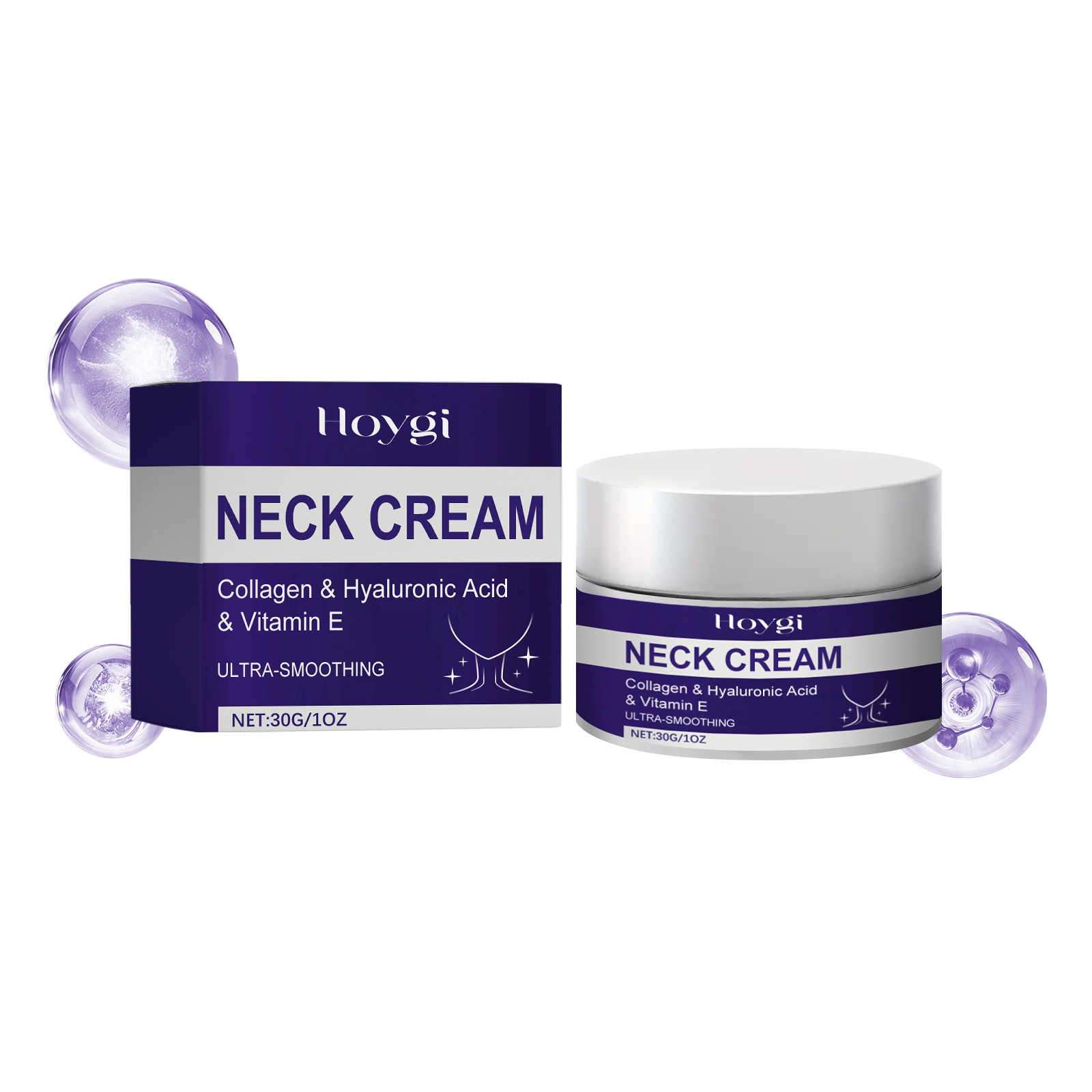 Hoygi Neck Cream, Neck Skin Firming Deep Moisturizing Cream For Subtle Neck Lines 30G - Shop at LoveMi