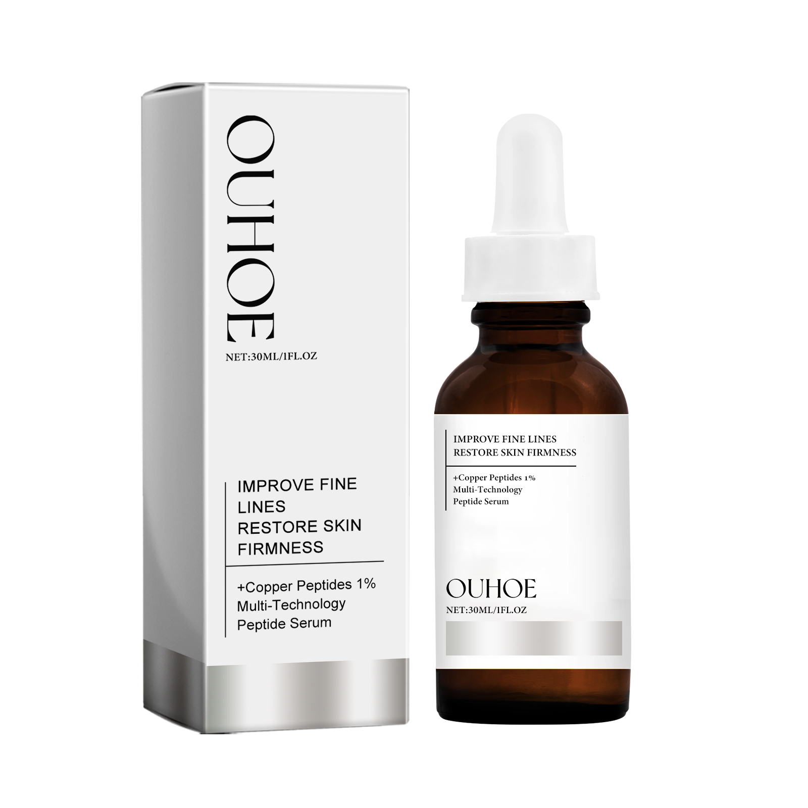 OUHOE Polypeptide Facial Serum, Deep Moisturizing And Repairing Barrier Skin Anti Wrinkle, Firming And Smoothing Fine Lines Essence 30Ml - Shop at LoveMi