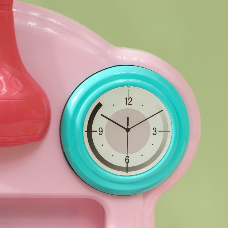 45-Piece Kids Kitchen, Toy Kitchen, With Rotating Side Tables, Lights, Sound Spray 8df8f3cc 8403 4760 9628 F6106931e35f