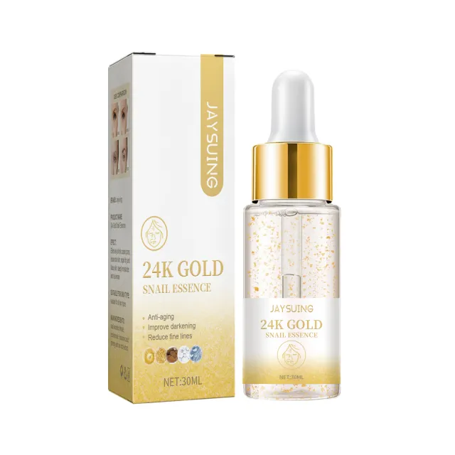 Jaysuing 24k Gold Face Serum, Hydrates Reduces Wrinkles Cleans Shrinks Pores And Brightens Skin Serum 30Ml - Shop at LoveMi