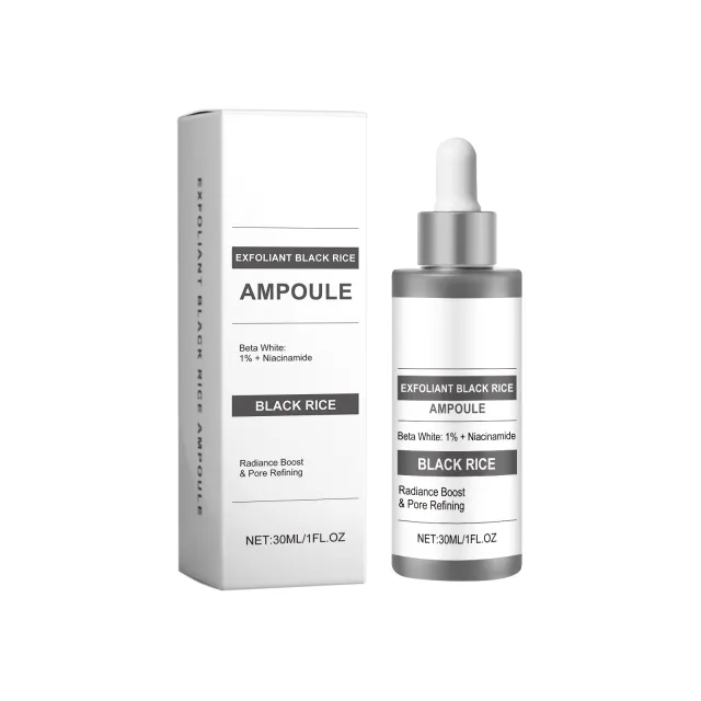 AMZ Black Rice Essence Gently Moisturizes, Cleanses The Stratum Corneum, Nourishes And Rejuvenates The Skin, Refines Pores, And Provides Daily Faci... 30Ml - Shop at LoveMi