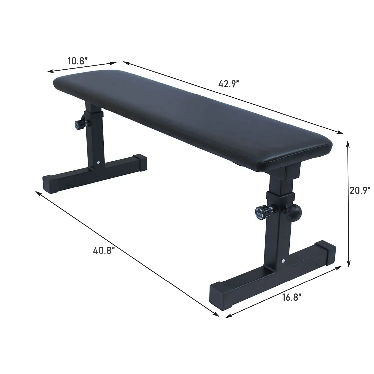 Flat Weight Bench Home Dumbbell Stool Fitness