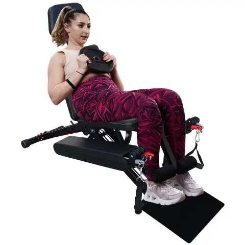 Fitness chair multifunction adjustable strength training bench for full