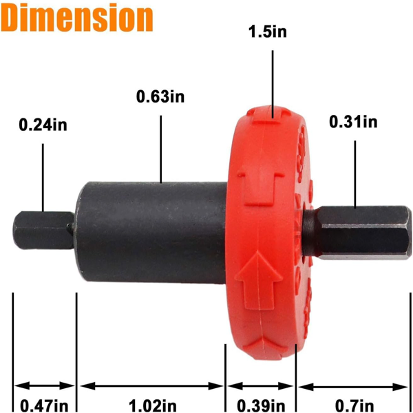 Fit For Troy-Bilt Trimmer Jump Start Engine Easy Starter Drill Bit Adapter Electric