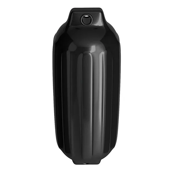 4 Ribbed Marine 27″x8.5″ Boat Fender (Black) – 3mm Vinyl, UV/Aging Resistant, Ribbed Anti-Abrasion Design