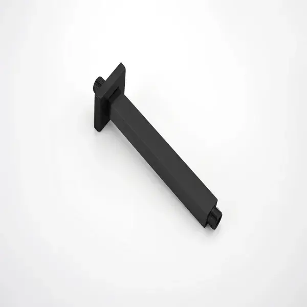 Shower Arm With Flange, 1/2 NPT Tapered Threads, Rain Shower Head Arm, Ceiling Mounted Shower Extension Arm