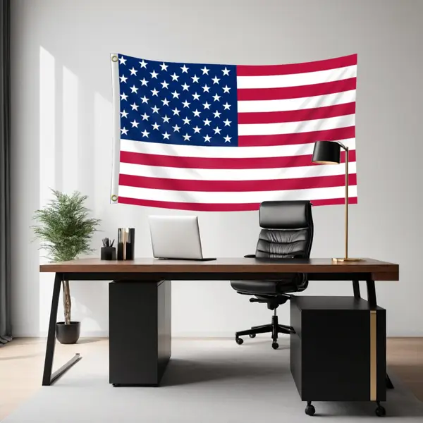 4pcs 4X6FT 120*180cm American Flag USA Flag Printed Nylon Flag National Flag W/Brass Grommets Courtyard Decoration Festival Decoration Flag(TK/TMEU For Self-pic