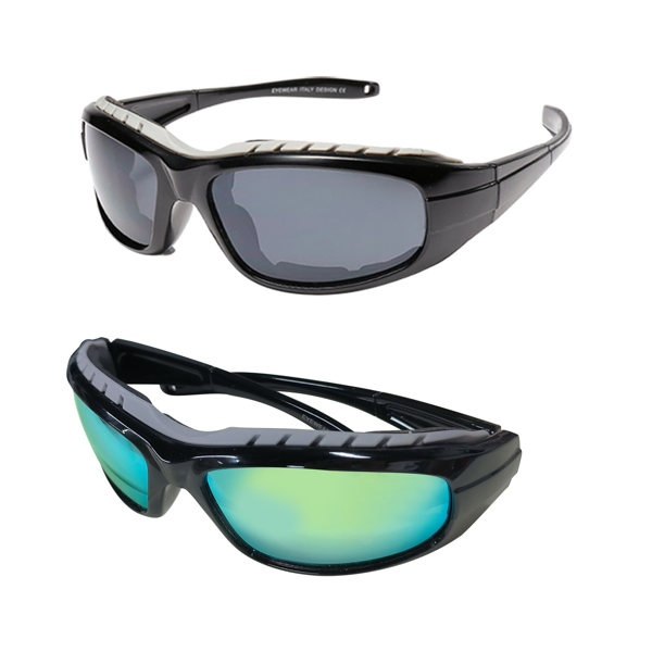 2 Pair Motorcycle Riding Glasses Wind Resistant Sunglasses Outdoor Sport Protection Goggles(TK/TMEU For Self-pickup)