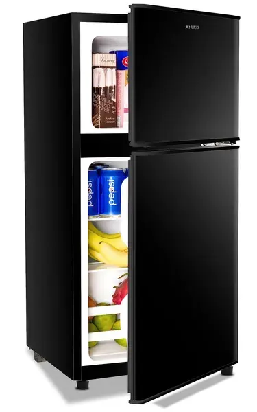 KRIB BLING 3.5Cu.Ft Compact Refrigerator Mini Fridge