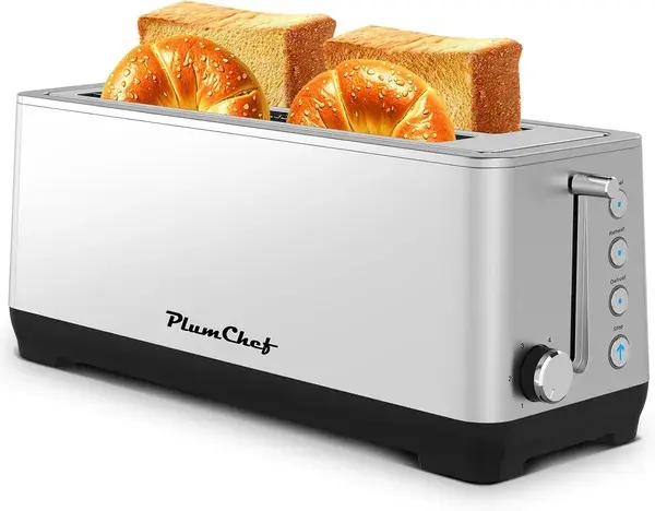 4-Slice Toaster, Extra Wide Long Slot 6
