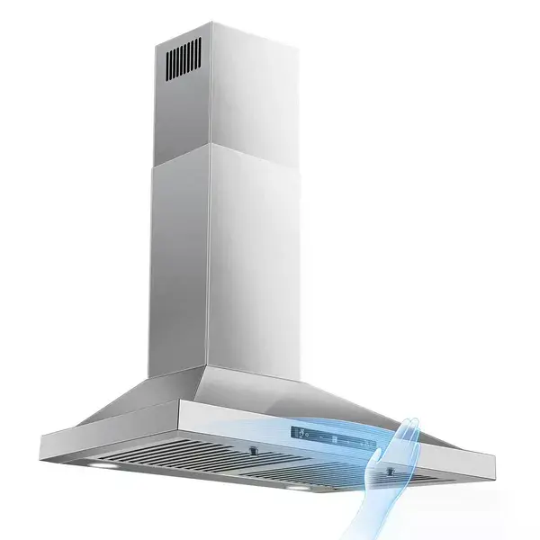 24 Inch Range Hood, Ducted Ductless Hood