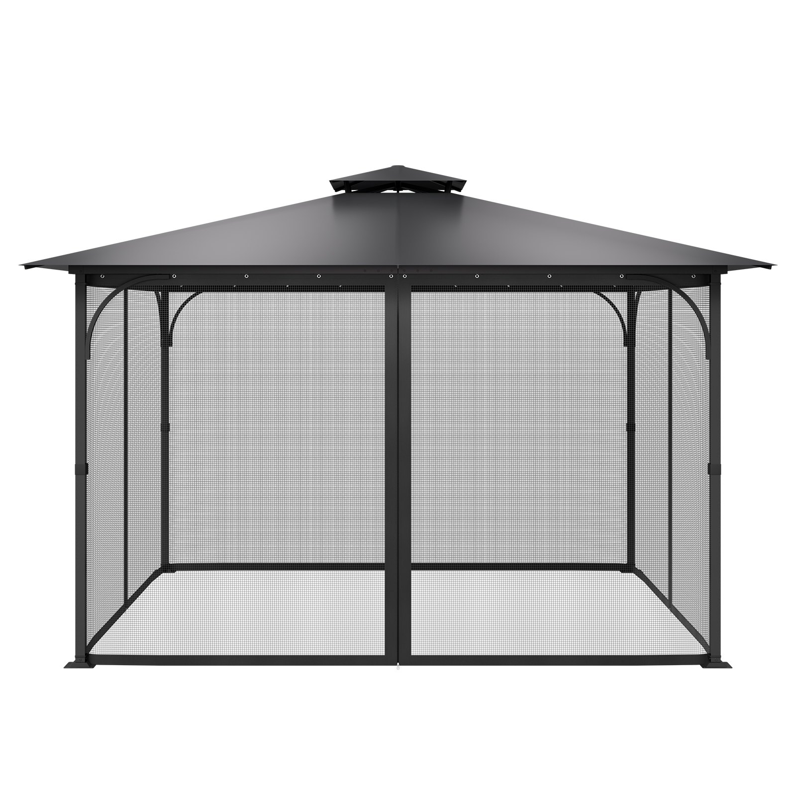 Gazebo Netting Replacement, Fit Most 12 X 12 X 7.5 FT Gazebo Curtain, Outdoor Garden Net, 4 Panel Sidewall Mesh Net, Patio Midge Netting With Doubl... Ltwzdl12Ft12G6Ac0V0 - Shop at LoveMi