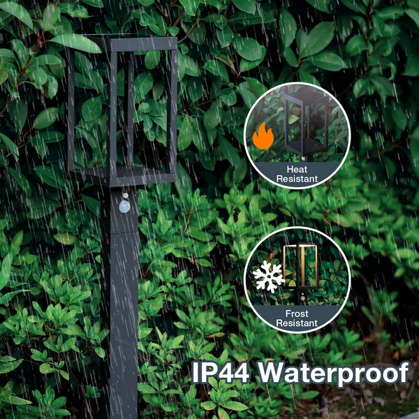 Inowel Solar Outdoor Light Pathway Dusk To Dawn Garden Lighting 22562_voghion.com