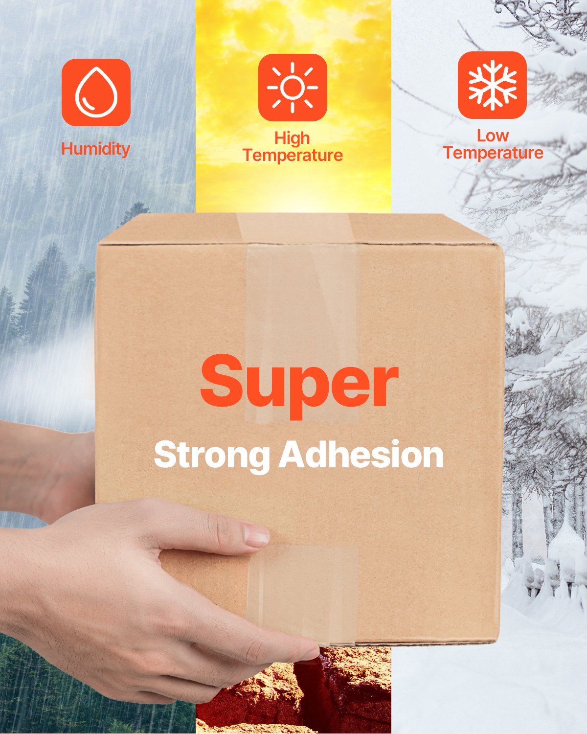 Clear Packing Tape, 3 Inches Core, 24 Rolls 3 Inches X 65 Yards Packing Tape, 2.7 Mil Thick, Heavy Duty Packaging Tape Designed For Moving, Storage And Packing, Shipping And Mailing, Office 1