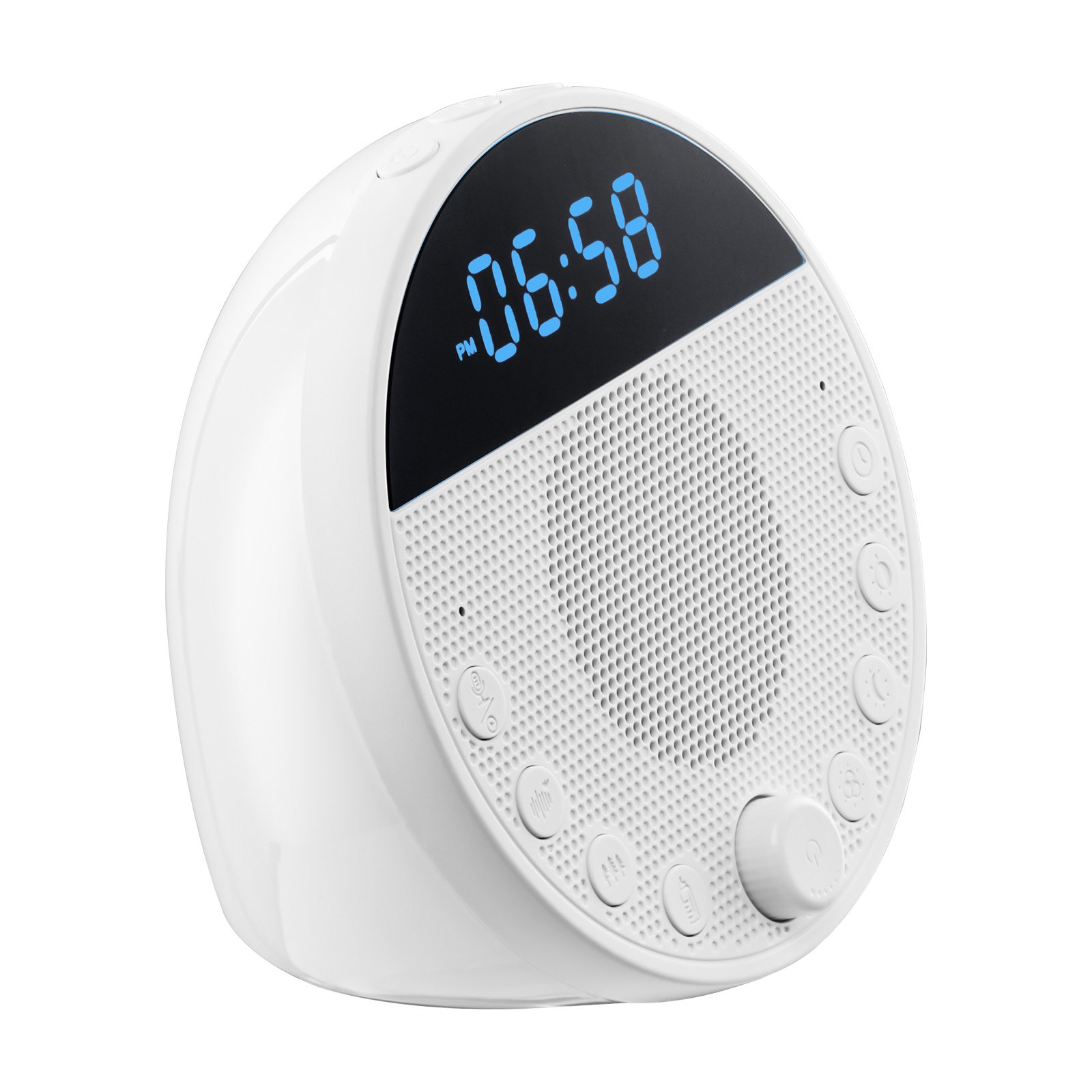 Sound Machine, 18 Soothing Sleep Sounds, 7-Color Night Light, 6-in-1 White Noise Sound Machine With Dual Alarms, APP, Auto-Off Timer And Memory Function, For Baby, Adults, Home, Office & Travel - Image 1