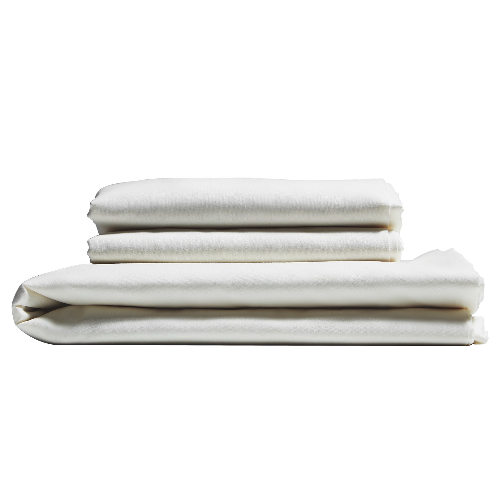 4 Piece Bed Sheet Set Queen Size, 100% Brushed Microfiber Bedding Set With 2 Pillowcases, 1 Flat Sheet & 1 Fitted Sheet, Breathable & Wrinkle Res... White - Shop at LoveMi