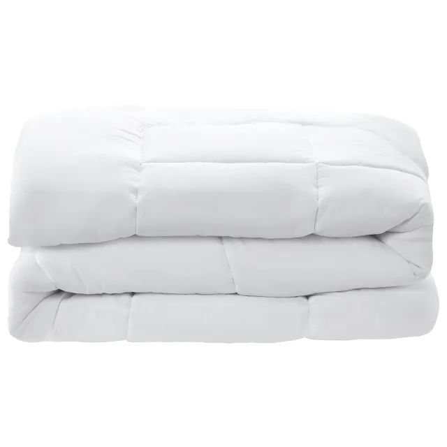 Comforter Duvet Insert, 88 X 88 In, Queen Size Down Alternative Comforter, Quilted All Season Duvet With 4 Tabs, Soft & Machine Washable, Box Stitc... White - Shop at LoveMi